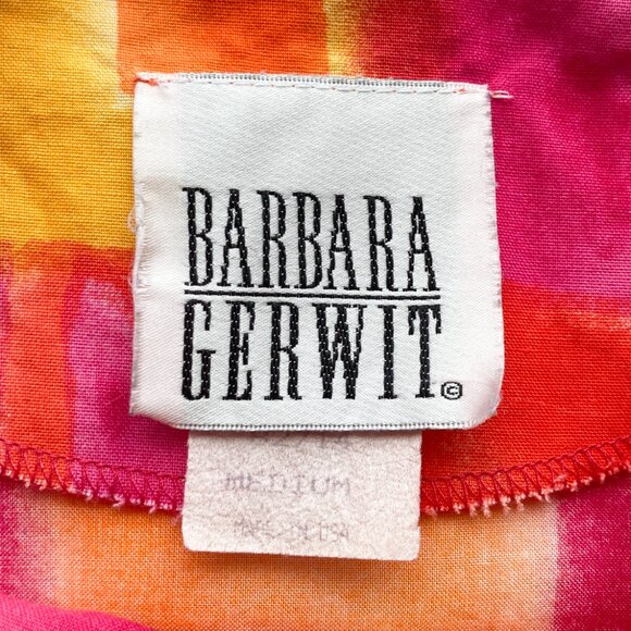 Barbara Gerwit USA Vibrant Tunic Blouse - Picture 3 of 8